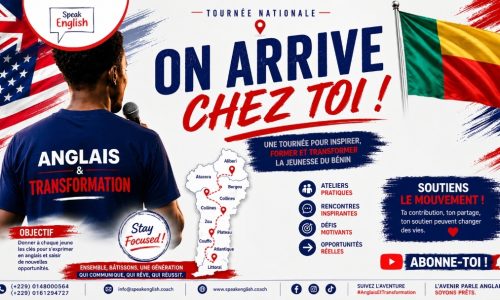 affiche english course