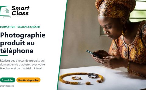 Photographie produit au téléphone